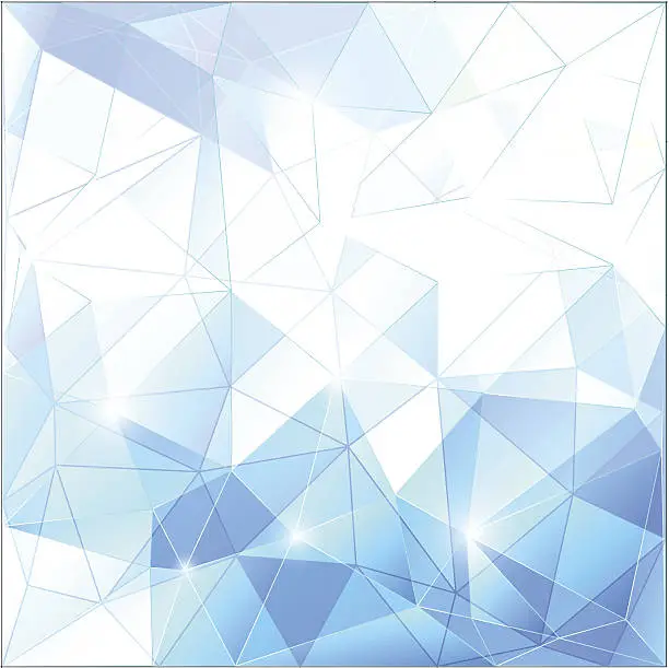 Vector illustration of Blue abstract background