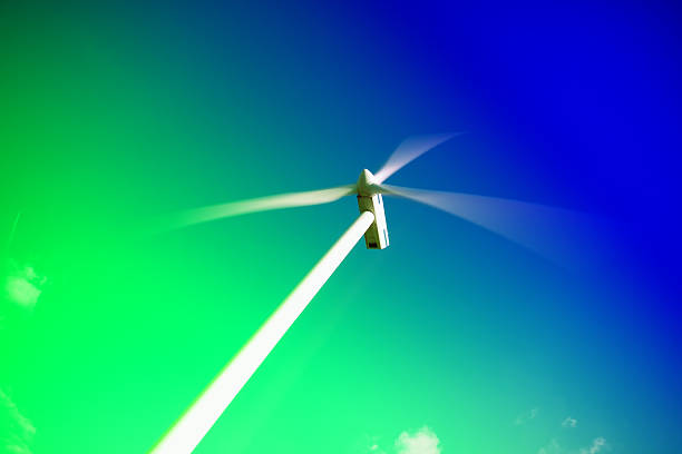 Wind energy turbine power station