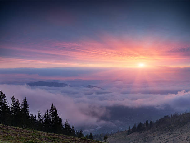 istock Sunrise in the mountains 454089803
