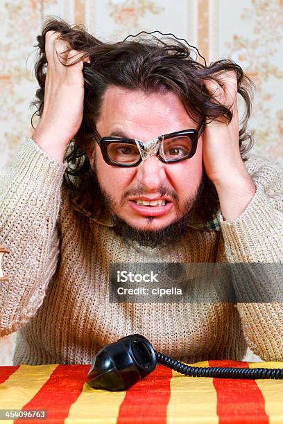 Nerd Stock Photo - Download Image Now - Adult, Adults Only, Anger