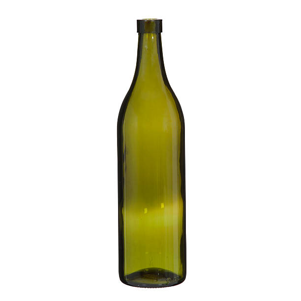 istock Old fashion Glass Bottle Isolated 454097545