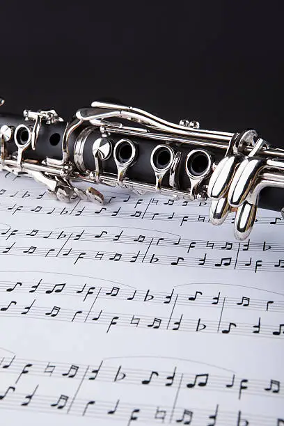 Photo of Clarinet And Musical Note