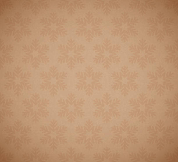 бесшовные снежинок - parchment seamless backgrounds textured stock illustrations