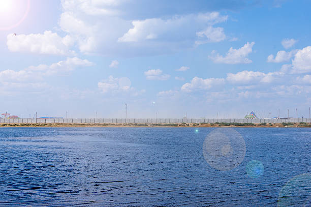 istock blue sea and cloudy sky over it 454112221