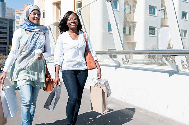 istock Two good friends went shopping in Cape Town. 454122821