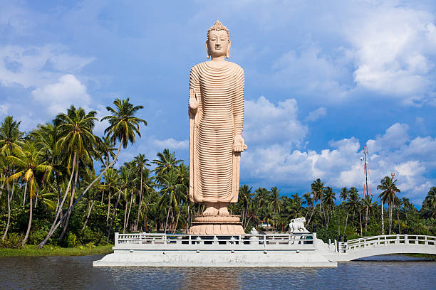 istock Peraliya Buddha Statue, Tsunami Memorial, Sri Lanka 454124395