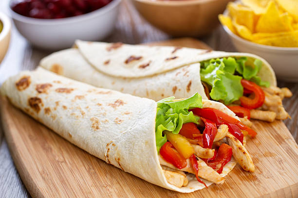 istock Mexican Chicken Fajita 454125841