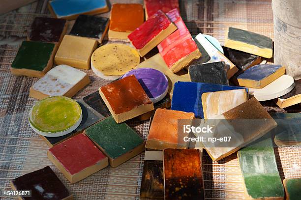 Colorful Clay Tiles Stock Photo - Download Image Now - Art And Craft, Ceramics, Clay
