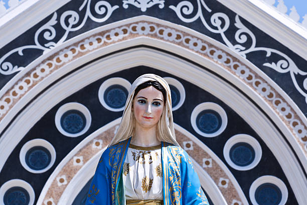 istock White Church in thailand 454127155