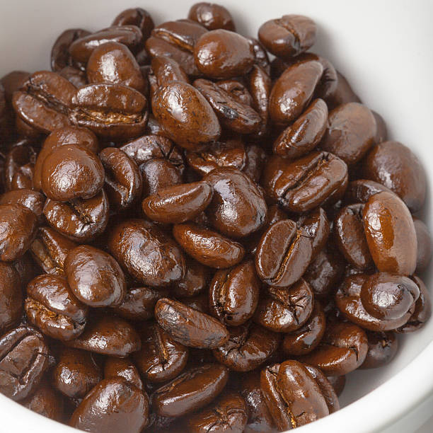 Coffee beans background