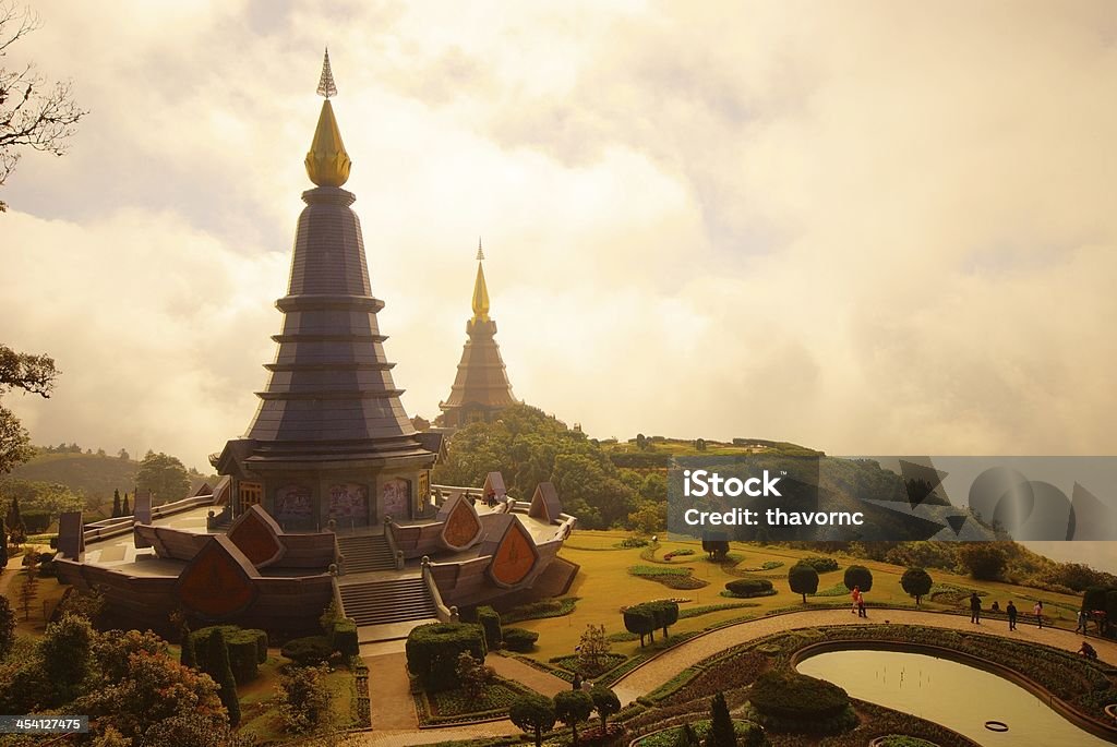 The pagodas - Стоковые фото Азия роялти-фри