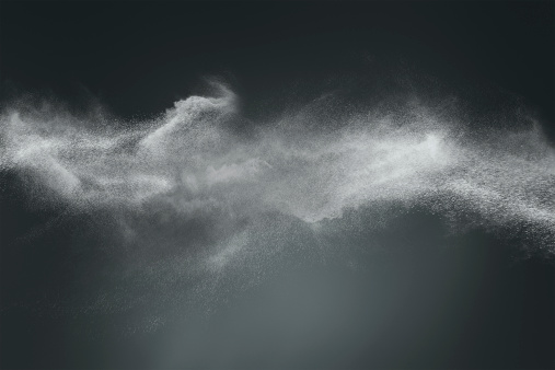 Diseño de nube de polvo abstracto photo
