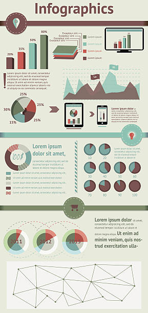 Infografik-Elemente – Vektorgrafik