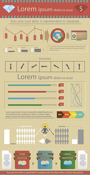 Infografik-Elemente – Vektorgrafik