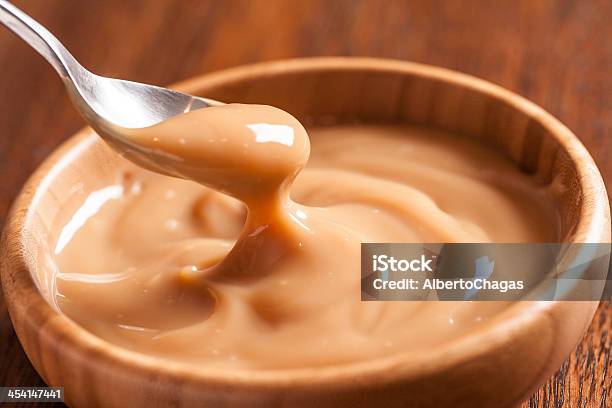 Milk Caramel Stock Photo - Download Image Now - Dulce De Leche, Spoon, Gourmet