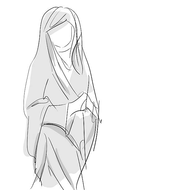 Virgen María La Mano Con El Dibujo Boceto Foto de stock y más banco de imágenes de Adulto - Adulto, Biblia, Catolicismo - iStock Virgen María La Mano Con El Dibujo Boceto Foto de stock y más banco de imágenes de Adulto - Adulto, Biblia, Catolicismo - iStock