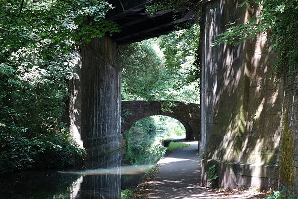 istock disused railway bridges over the canal 454149837