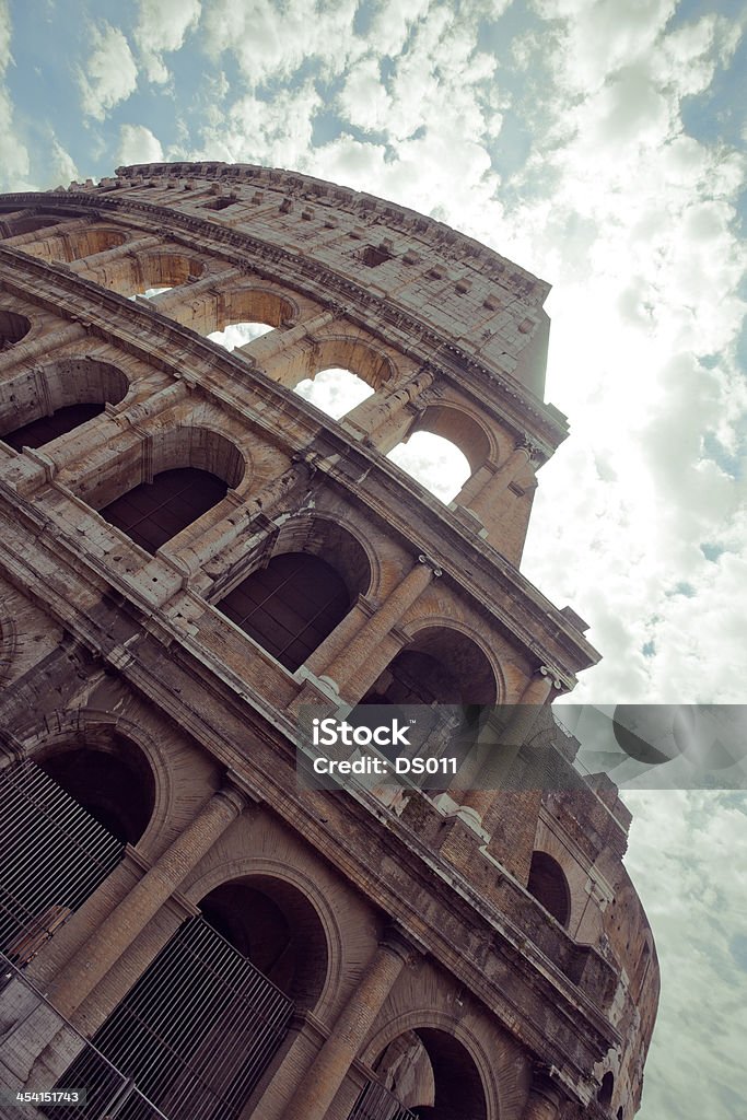 Das Kolosseum in Rom, Italien - Lizenzfrei Alt Stock-Foto