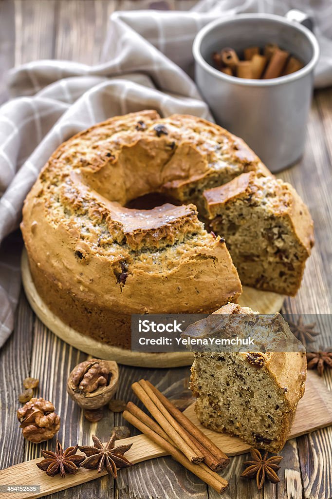 Fruit cake Anise Stock Photo