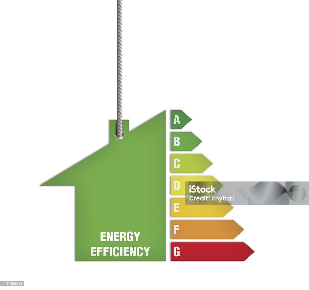 Efficienza energetica - Foto stock royalty-free di Alfabeto
