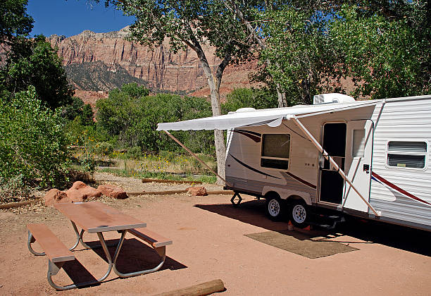 istock Camper in Zion National Park 454157631