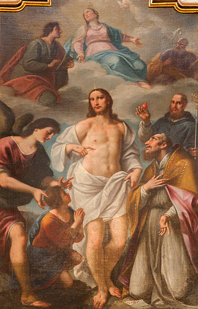 istock Verona - Paint of Resurrected Christ 454158709