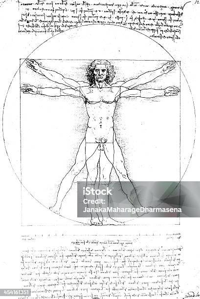 A Famous Artistic Picture Symbolic Of Human Anatomy Stock Illustration - Download Image Now