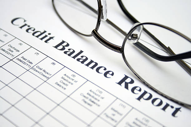 istock Credit balance report 454165993