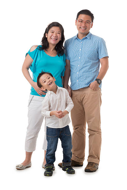 istock Happy Asian Chinese family 454167399