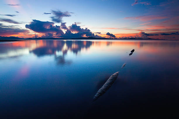 istock Calm sunset in Borneo, Sabah, Malaysia 454169817