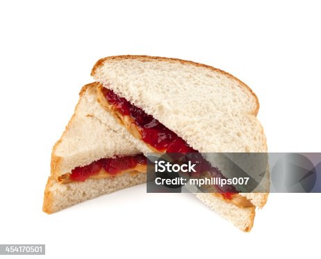 istock Peanut Butter and Jelly Sandwich 454170501