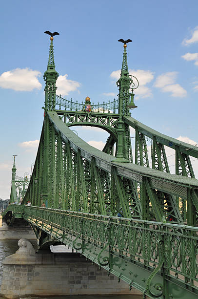 istock Chain Bridge over Danube river in Budapest, Hungary 454170543