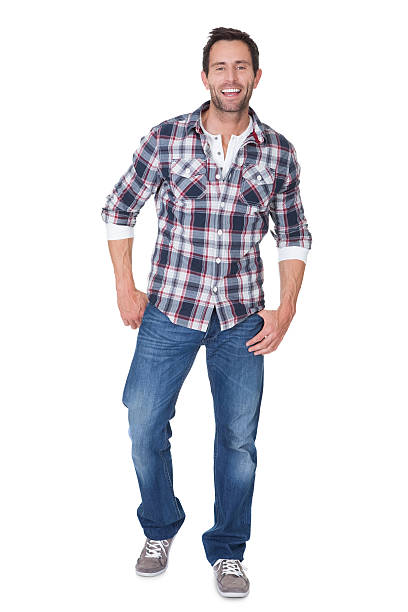 istock Portrait of happy middle age man 454170789