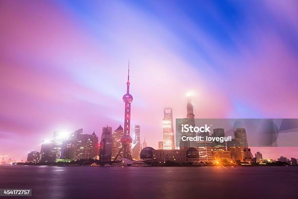 Shanghai Bei Sonnenuntergang Stockfoto und mehr Bilder von Architektur - Architektur, Asiatische Kultur, Asien