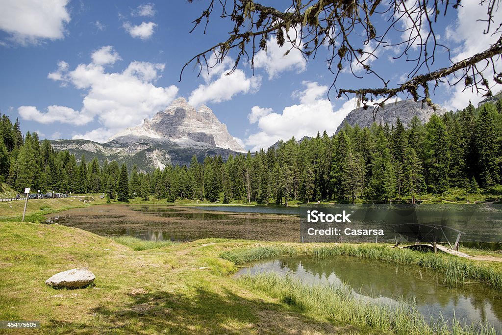 Lago Misurina - Royalty-free Alpes Europeus Foto de stock