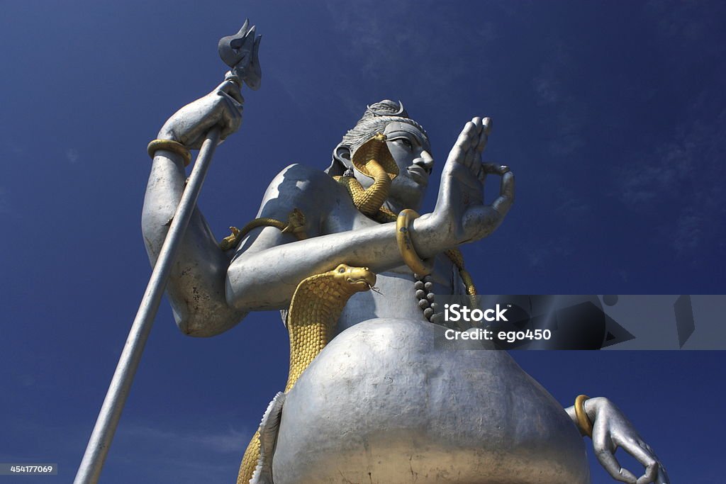 Shiva Statue Shiva Statue in Murudeshwar, Karnataka, India. Architecture Stock Photo