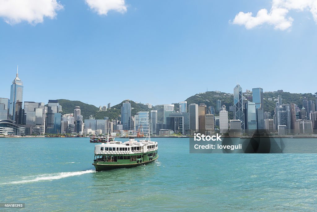 Barco em Hong_Kong - Royalty-free Ao Ar Livre Foto de stock