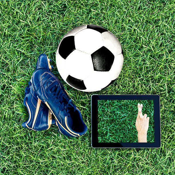 istock Soccer concepts - Fingers crossed 454181651