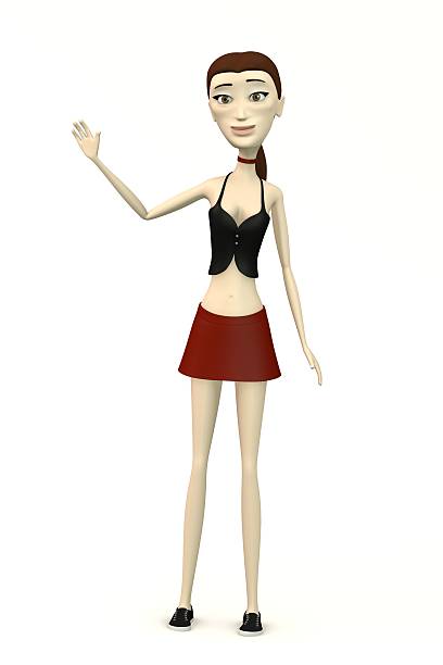 istock character in casual clothes waving 454182139