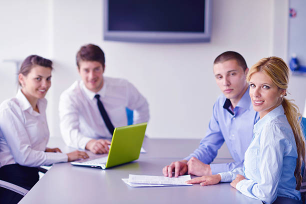 istock business people group  in a meeting at office 454182155