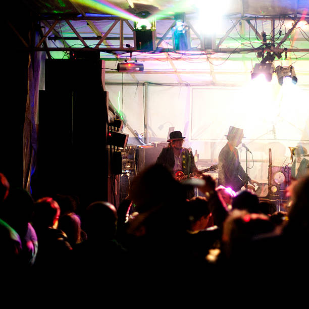 istock Night at a live music event 454182835