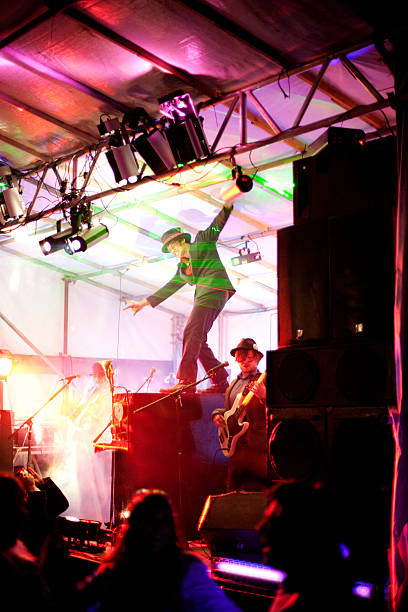 istock Music festival at night 454182889