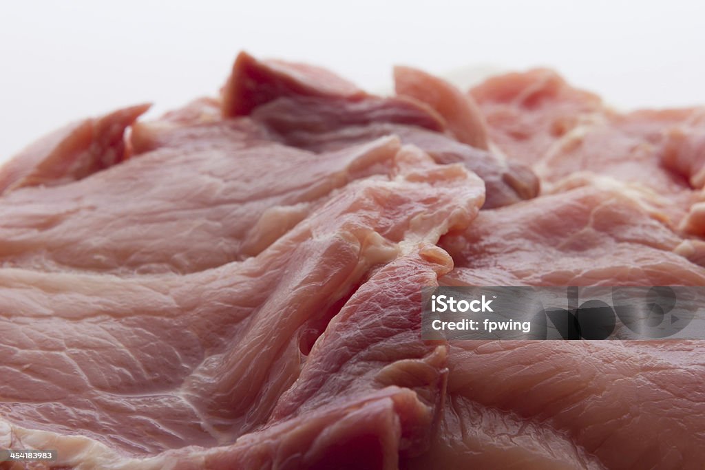 Bistecche di carne di maiale - Foto stock royalty-free di Alla griglia