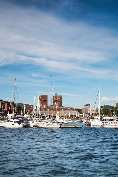 istock City Hall and Harbor in Oslo 454190989