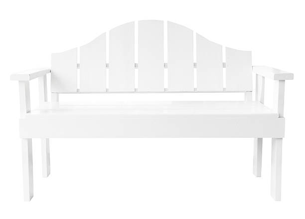 istock Decorative white modern style wooden chair 454197779