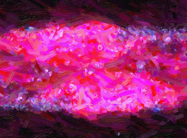 istock Abstract oil nature painting 454201067