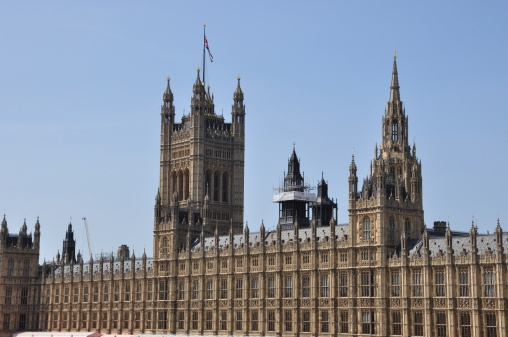 Towers of the British Parliament in London