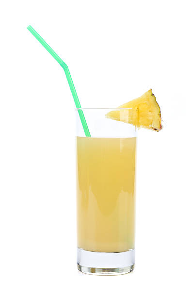istock Pineapple juice in a glass. 454205195