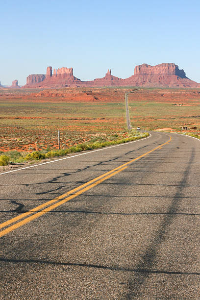 istock Road into Monument Valley, Utah, USA. 454205203