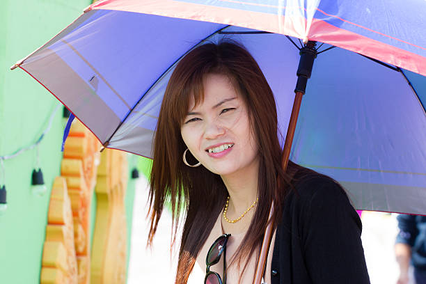 portrait of a beautiful young lady smiling